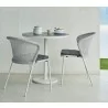Cane-Line Lean Chair, Stackable, side view - Cane-Line Lean Chair, Stackable, side view