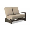 Telescope Casual Leeward Marine Grade Polymer Left Arm Loveseat w/ Hidden Motion
