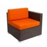 Left / Right Arm Corner Sofa Section Java Wicker - No Cushions - Left / Right Arm Corner Sofa Section Java Wicker - No Cushions