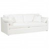 Essentials For Living Lena 95" Slope Arm Slipcover Sofa - Front Side Angle