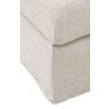 Essentials For Living Lena Modular Slipcover Ottoman - Edge Close-up
