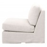 Essentials For Living Lena Modular Slope Arm Slipcover 1-Seat Armless Chair - Side