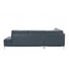 J&M Furniture Leonardo in Left / Right Hand Facing-Blue Back View