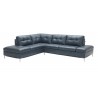 J&M Furniture Leonardo in Left / Right Hand Facing-Blue Front View