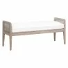 Essentials For Living Leone Bench - Front Side Angle - Essentials For Living Leone Bench - Front Side Angle