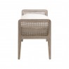 Essentials For Living Leone Bench - Side Angle