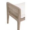 Essentials For Living Leone Bench - Arm Detail