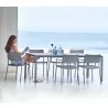 Cane-Line Less Armchair, Stackable French Weave - Cane-Line Less Armchair, Stackable French Weave