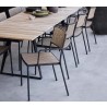 Cane-Line Less Armchair, & table corner
