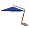 Bambrella 3.5m Round Levante Side Wind - Blue