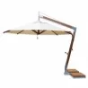 Bambrella 3.5m Round Levante Side Wind - Ecru - Bambrella 3.5m Round Levante Side Wind - Ecru