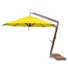 Bambrella 3.5m Round Levante Side Wind - Yellow