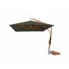 Bambrella Levante 7 Square Umbrella - Green - Bambrella Levante 7 Square Umbrella - Green