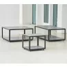 Cane-Line Level Coffee Table Grey multi size - Cane-Line Level Coffee Table Grey multi size