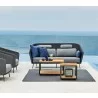 Cane-Line Level Coffee Table Small - outdoor view - Cane-Line Level Coffee Table Small - outdoor view