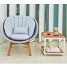 Cane-Line Level Coffee Table Small & chair