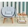 Cane-Line Level Coffee Table Small & chair - Cane-Line Level Coffee Table Small & chair