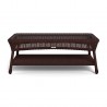 Tortuga Outdoor Sea Pines Coffee Table- Tortoise Front