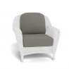 Tortuga Outdoor Sea Pines Club Chair- White Front