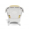 Tortuga Outdoor Sea Pines Club Chair- White Back