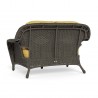 Tortuga Outdoor Sea Pines Loveseat- Tortoise Back