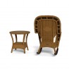 Tortuga Outdoor Sea Pines Rocker & Table Bundle- Mojave Back