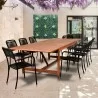 Amazonia Oosterdam 9 Piece Rectangular Patio Dining Set - Amazonia Oosterdam 9 Piece Rectangular Patio Dining Set