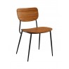 Greenington Soho Chair Amber - Set of Two - Front Side Angle