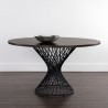 Sunpan Madeira Dining Table Ebony Brown in 54'' - Lifestyle