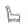 Sunset West Miami Armless Club Chair - Side Angle - Sunset West Miami Armless Club Chair - Side Angle