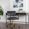 Sunpan Ventouz Office Chair - Vintage Black - Lifestyle