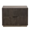 Sunpan Carlin Nightstand - Front Angle