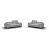 J&M Furniture Liam Grey Leather Sofa 005