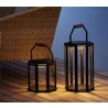 Cane-Line Lightlux Lantern W/Teak Handle Small