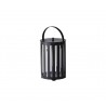 Cane-Line Lighttube Lantern, Small, Lava grey, aluminium Lava grey, aluminium