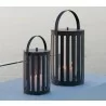 Cane-Line Lighttube Lantern, Small, Round Outdoor - Cane-Line Lighttube Lantern, Small, Round Outdoor