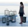 Cane-Line Lighttube Lantern, Small, Round - Cane-Line Lighttube Lantern, Small, Round