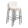 Linz Barstool in Cream- stackable