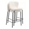 Linz Counter Stool in Cream- stackable - Linz Counter Stool in Cream- stackable