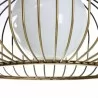 Sunpan Circa Pendant Light in Extra Large - Closeup Angle - Sunpan Circa Pendant Light in Extra Large - Closeup Angle