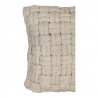 Moe's Home Collection Bronya Wool Pillow - Vanilla - Closeup Angle
