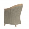 Sunset West Cambria Dining Chair in Canvas Canvas w/ Self Welt Back Angle