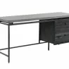 Sunpan Norwood Desk - Front Side Angle - Sunpan Norwood Desk - Front Side Angle