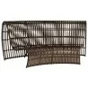 Woodard Loft Curved Sofa - Angled - Woodard Loft Curved Sofa - Angled