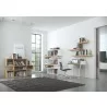 TemaHome Balda 120 Cm Hanging Wall Shelf in Oak - Lifestyle 3 - TemaHome Balda 120 Cm Hanging Wall Shelf in Oak - Lifestyle 3