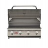 Bull BBQ 30" Lonestar Select Drop In Grill LP/NG - 4 Burner / 60,000 BTU's  - Opened and Front