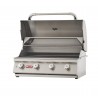 Bull BBQ 30" Lonestar Select Drop In Grill LP/NG - 4 Burner / 60,000 BTU's  - Open and Angled