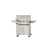 Bull BBQ Lonestar "Select" Complete Cart LP - Angled and Closed - Bull BBQ Lonestar "Select" Complete Cart LP - Angled and Closed