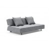 Innovation Living Long Horn D.E.L. Sofa Bed in Twist Granite - Angled View