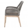 Loom Arm Chair - Platinum Natural Gray Fixed - Side
